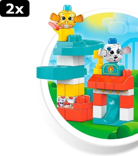 2x Mega Bloks Speelhuis - Constructiespeelgoed 3 2x Mega Bloks Speelhuis - Constructiespeelgoed - Afbeelding 3