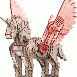 Mr. PlayWood Bouwpakket Eenhoorn Klein Mechanisch- Hout 20 Mr. PlayWood Bouwpakket Eenhoorn Klein Mechanisch- Hout -bouwsets Verkoopwinkel 550x623 2