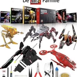 Geekclub - Cyber Copter - Excl. Tools - Solderen - Electronica -bouwsets Verkoopwinkel 550x631