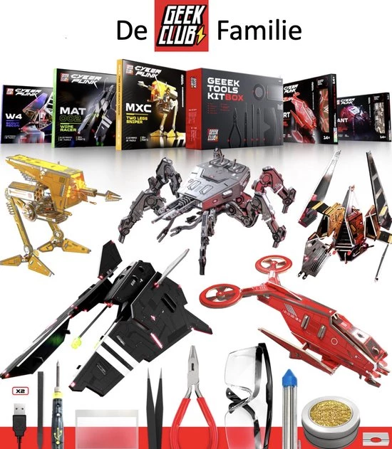 Geekclub - Wipe Racer - Excl. Tools - Solderen - Electronica 6 Geekclub - Wipe Racer - Excl. Tools - Solderen - Electronica - Afbeelding 6