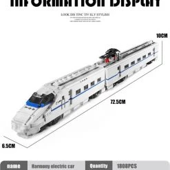 DW4Trading Crh2 High Speed Trein - Draadloos Bestuurbaar - 1808 Stukjes - Compatibel Met Grote Merken 10 DW4Trading Crh2 High Speed Trein - Draadloos Bestuurbaar - 1808 Stukjes - Compatibel Met Grote Merken -bouwsets Verkoopwinkel 550x632