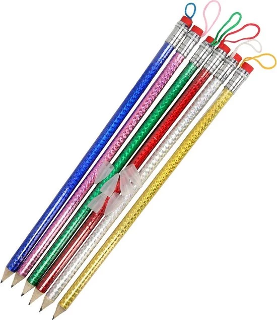 Flexjuf Potlood XL Glitter 1 Flexjuf Potlood XL Glitter