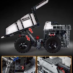 DW4Trading Miningtruck Kiepwagen Met 4 Motoren & Afstandbediening - 2044 Stuks - Compatibel Met Grote Merken -bouwsets Verkoopwinkel 550x638