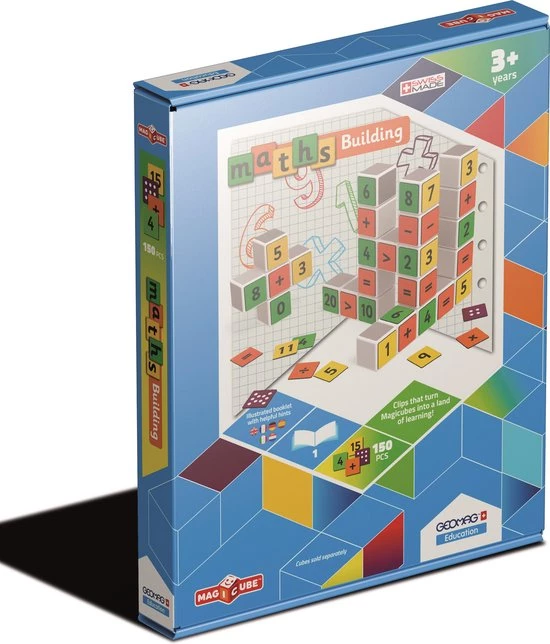 Geomag Education Set MagiCube Maths Building 1 Geomag Education Set MagiCube Maths Building