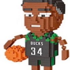 Wise Hawk Creboblocks Giannis Antetokounmpo 456 Nanoblocks