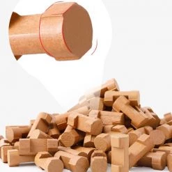 Onshine Massief Houten Bouwpakket 90 Delig Met Puzzel - Mijn Huisje -bouwsets Verkoopwinkel 550x674