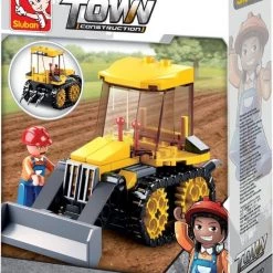 Sluban Construction: Bulldozer (m38-b0377d) -bouwsets Verkoopwinkel 550x701