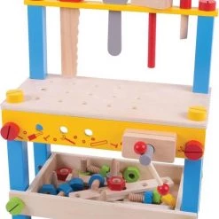 Bigjigs Toys - 'Mijn Eerste Houten Werkbank'