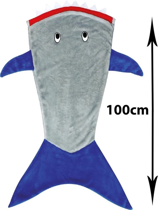 Toi-toys Haaiendeken 100 Cm Grijs/blauw 8 Toi-toys Haaiendeken 100 Cm Grijs/blauw - Afbeelding 8