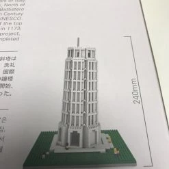 Wise Hawk Nanoblock, Brickkies®, Toren Van Pisa, 1073 Bouwblokjes -bouwsets Verkoopwinkel 550x733 7