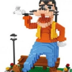 Zms Creboblocks Goofy Bij Het Bankje 1580 Nanoblocks