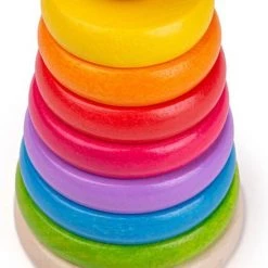 BigJigs Stapeltoren Regenboog -bouwsets Verkoopwinkel 550x751 2