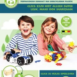 Clics Bouwblokken– DUURZAAM SPEELGOED Gemaakt Van GERECYCLEERDE Kunststof- Glitter Bouwset 8 In 1 - Speelgoed 4,5,6,7,8 Jaar Jongens En Meisjes- Educatief Speelgoed- Montessori Speelgoed- Constructie Speelgoed -bouwsets Verkoopwinkel 550x760