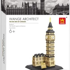 Wange 4211 Elizabeth Tower (BIG BEN) - 891 Bouwstenen - Compatibel Met Grote Merken - Bouwdoos -bouwsets Verkoopwinkel 550x767