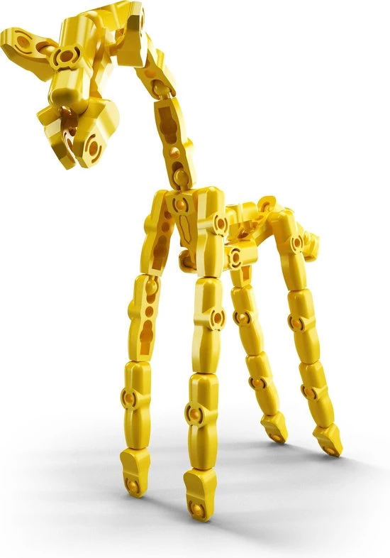 Zpiiel - ZooZ Giraffe - Constructiespeelgoed - Unieke Bouwelementen Met Kogelgewrichten - Creatief Spelen - Fijne Motoriek 3 Zpiiel - ZooZ Giraffe - Constructiespeelgoed - Unieke Bouwelementen Met Kogelgewrichten - Creatief Spelen - Fijne Motoriek - Afbeelding 3