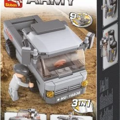 Sluban Army - Troepentransporter 3-in-1 -bouwsets Verkoopwinkel 550x798