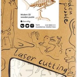 Robotime Modern 3D Houten Puzzel Haai -bouwsets Verkoopwinkel 550x810 1