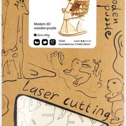 Robotime Modern 3D Houten Puzzel Panda 13 Robotime Modern 3D Houten Puzzel Panda -bouwsets Verkoopwinkel 550x810