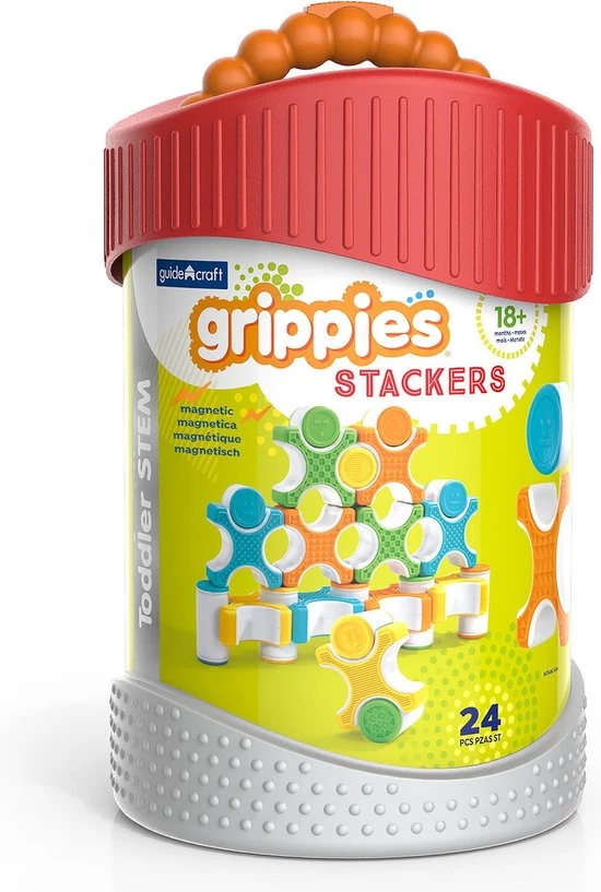 Merkloos Guide Craft- Grippies Stackers- Bouwspeelgoed 6 Merkloos Guide Craft- Grippies Stackers- Bouwspeelgoed - Afbeelding 6