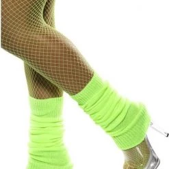 Fever Neon Groene Beenwarmers -bouwsets Verkoopwinkel 550x823